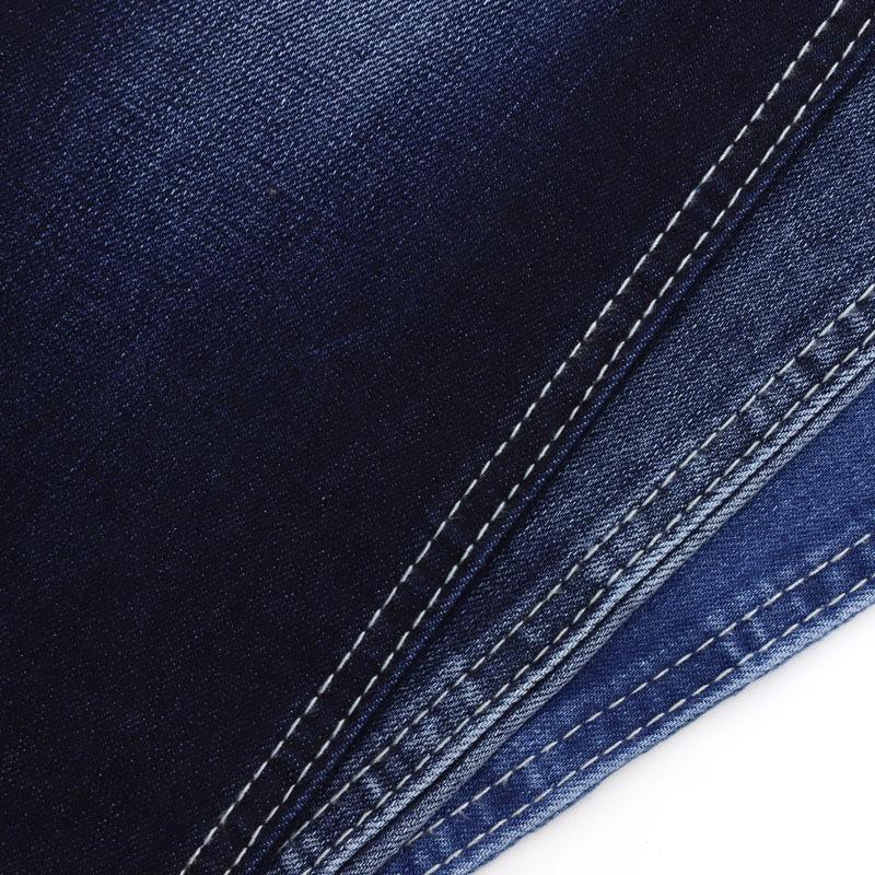 605A-6 60%Cotton 10*21/55 OE Yarn Indigo Color Denim Fabric Wholesale 1