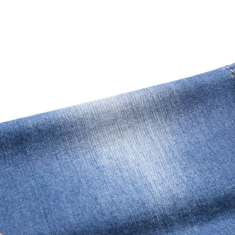 605A-6 60%Cotton 10*21/55 OE Yarn Indigo Color Denim Fabric Wholesale 1