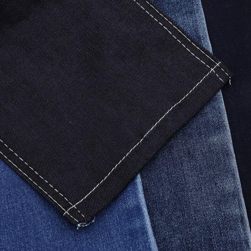 605A-6 60%Cotton 10*21/55 OE Yarn Indigo Color Denim Fabric Wholesale 1