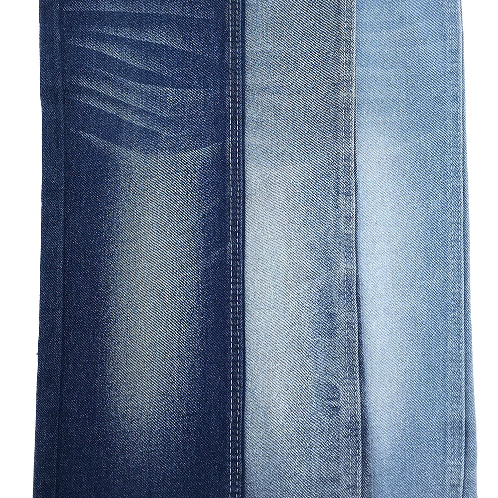 701A-3 heavy weight high stretch recyled cotton denim fabirc  for men/ women's jeans