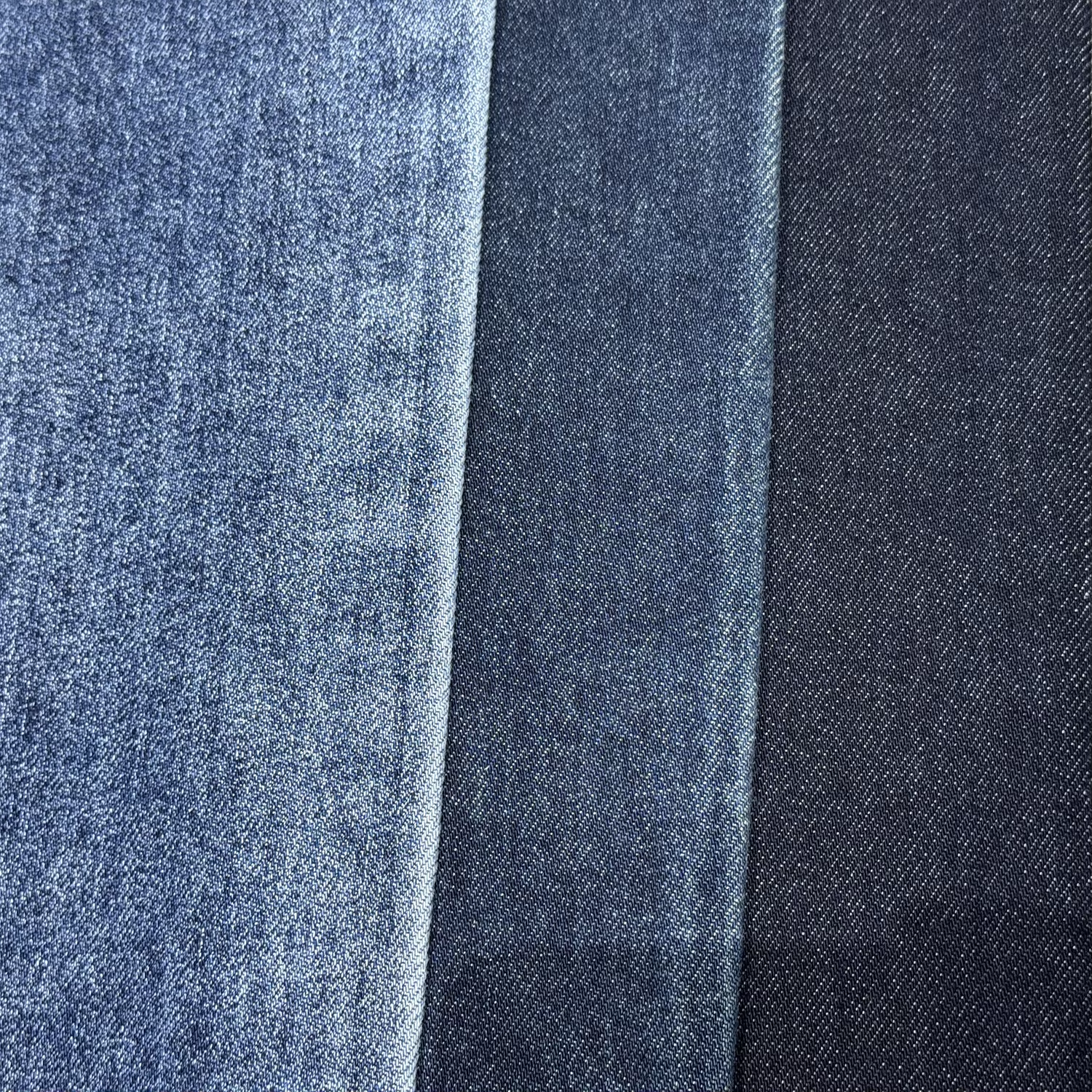 605A-6 60%Cotton 10*21/55 OE Yarn Indigo Color Denim Fabric Wholesale 1