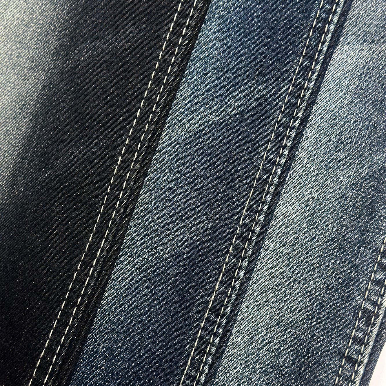 605A-6 60%Cotton 10*21/55 OE Yarn Indigo Color Denim Fabric Wholesale 1