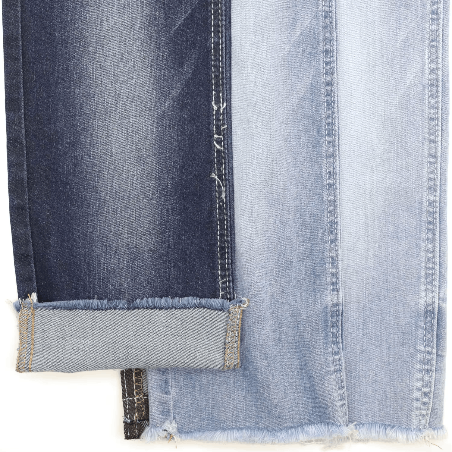 605A-6 60%Cotton 10*21/55 OE Yarn Indigo Color Denim Fabric Wholesale 1