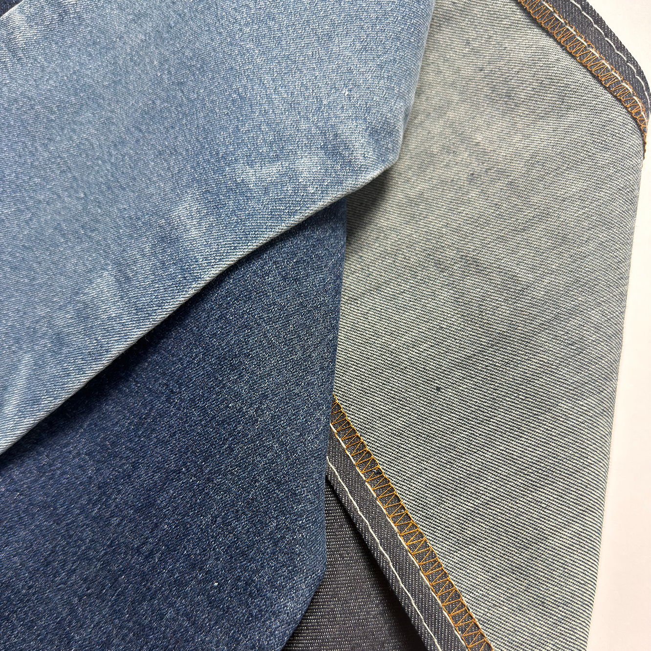 Vintage Style Denim Fabric Vintage 9 Percent Viscose Silky Soft Drape for Fast Fashion Denim Fabric