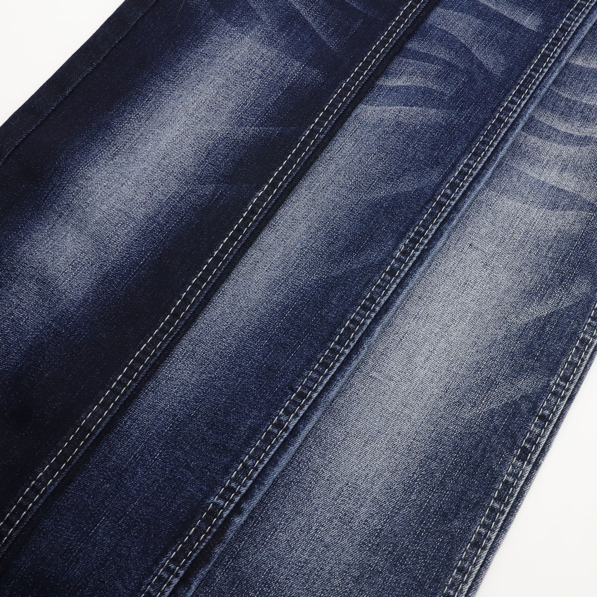 155a-8 10.2 oz 68.5% Cotton stretch denim fabric with slub for women/men's jeans/skirts/shorts