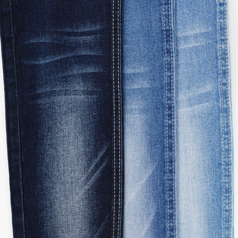 T3180 12.33oz 98.5% cotton stretch indigo denim fabric for men/women/children's jeans