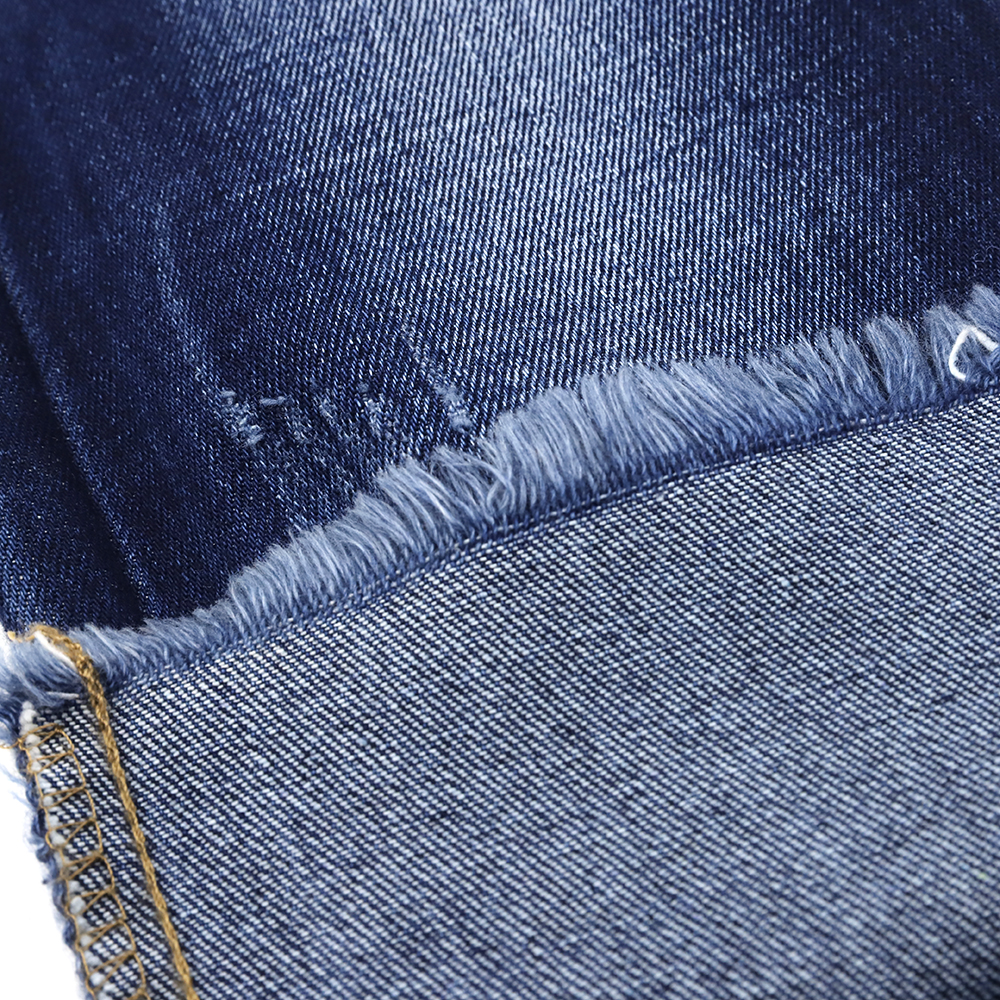 605A-6 60%Cotton 10*21/55 OE Yarn Indigo Color Denim Fabric Wholesale 1