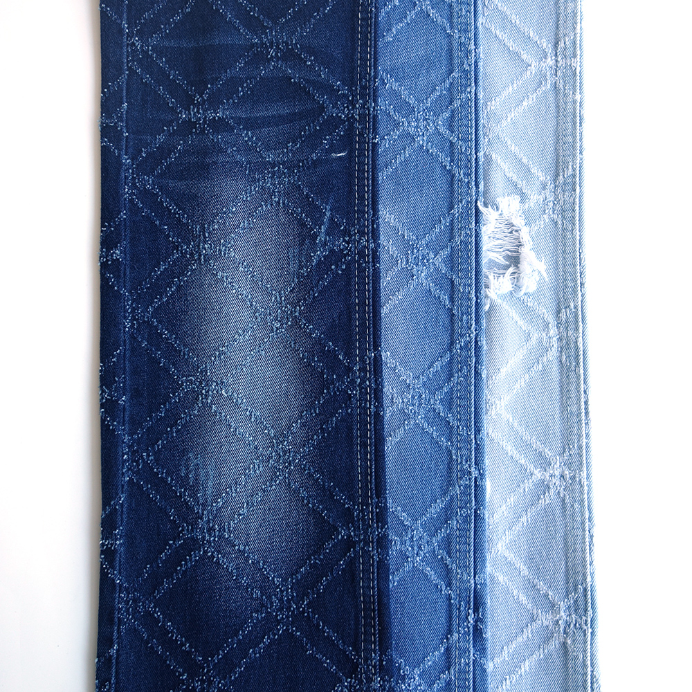 S220a-7 traceable cotton non-stretch scratch denim fabric for women's jeans