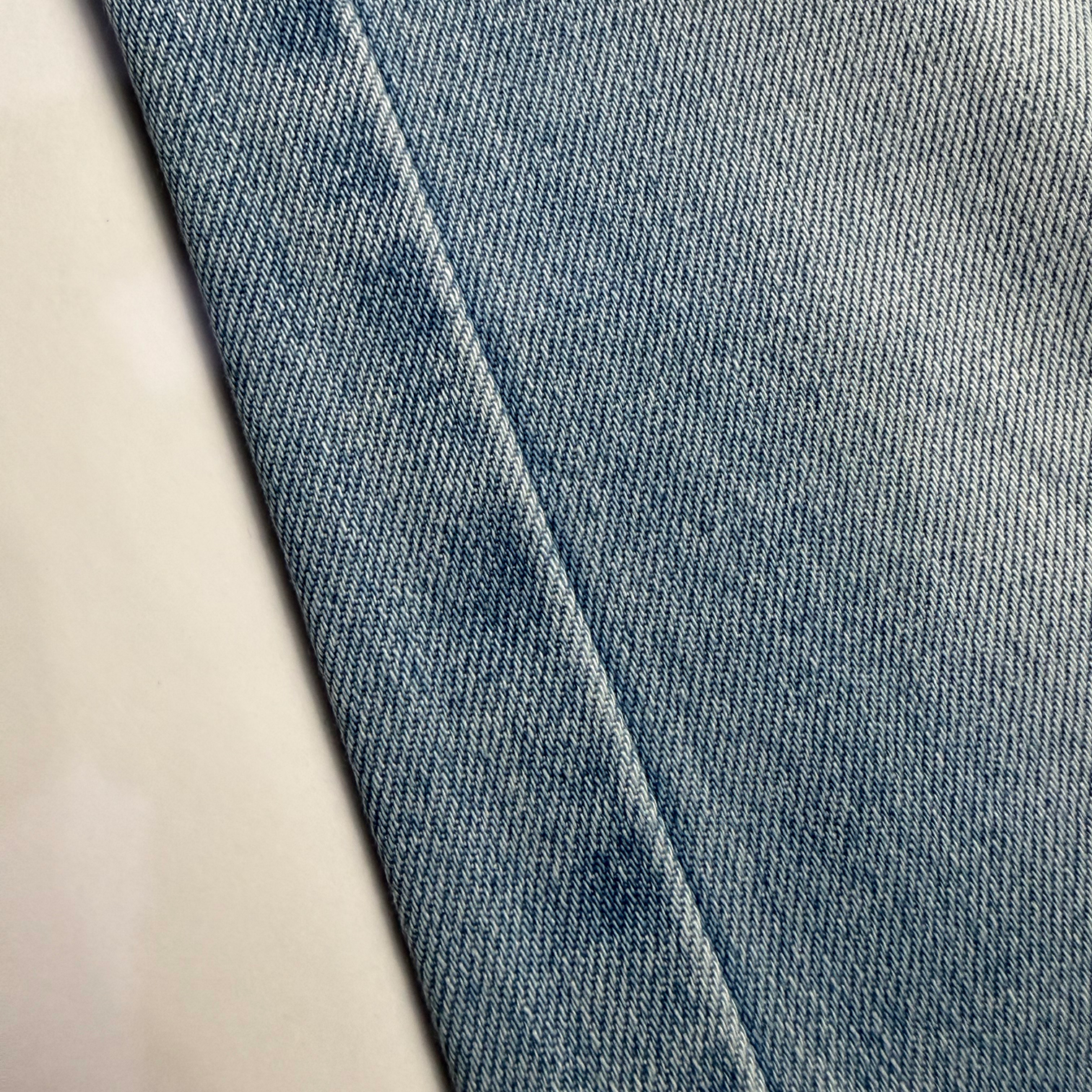 605A-6 60%Cotton 10*21/55 OE Yarn Indigo Color Denim Fabric Wholesale 1