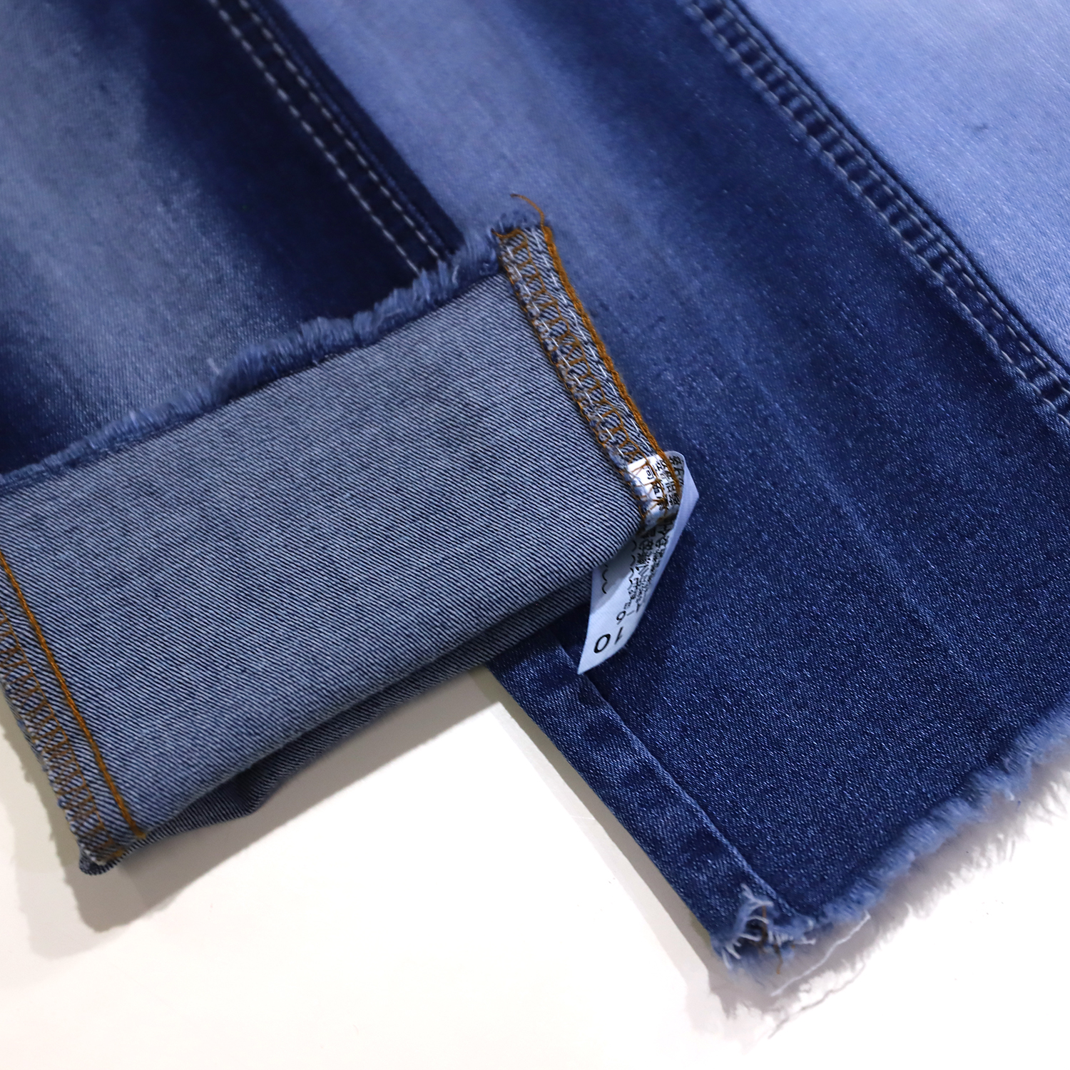 605A-6 60%Cotton 10*21/55 OE Yarn Indigo Color Denim Fabric Wholesale 1