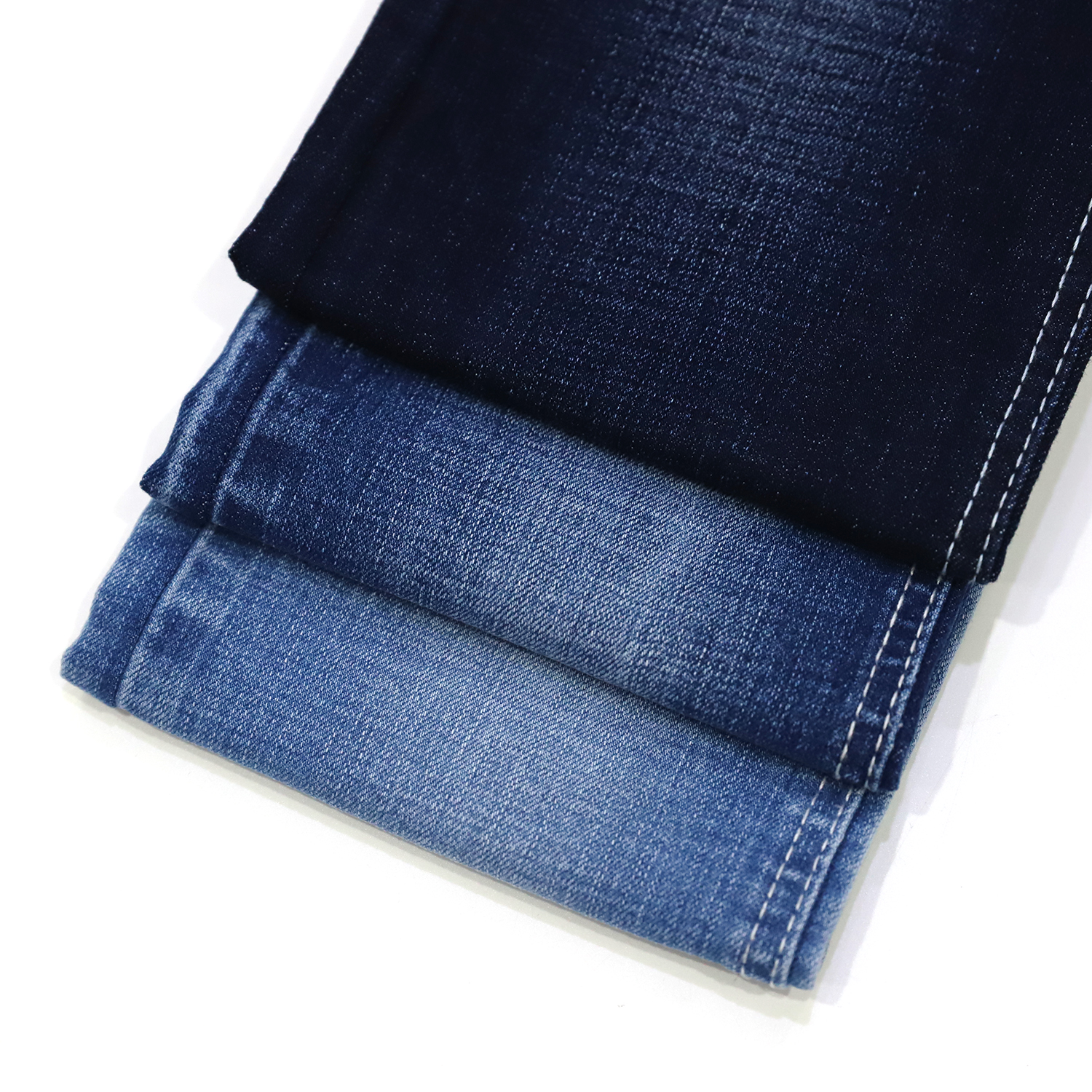 367A-10 64%Cotton 10.9 OZ Crosshatch Denim Fabric Stretch Vải Denim Jean